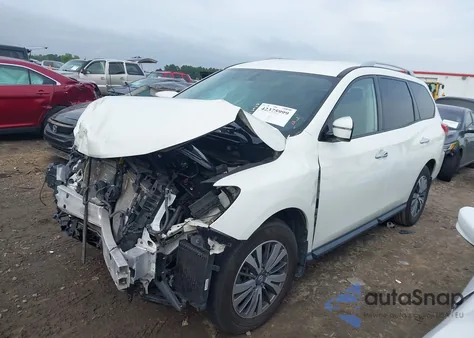 2020 Nissan Pathfinder S 4Wd z USA, uszkodzony, nr VIN 5N1DR2AM6LC631385